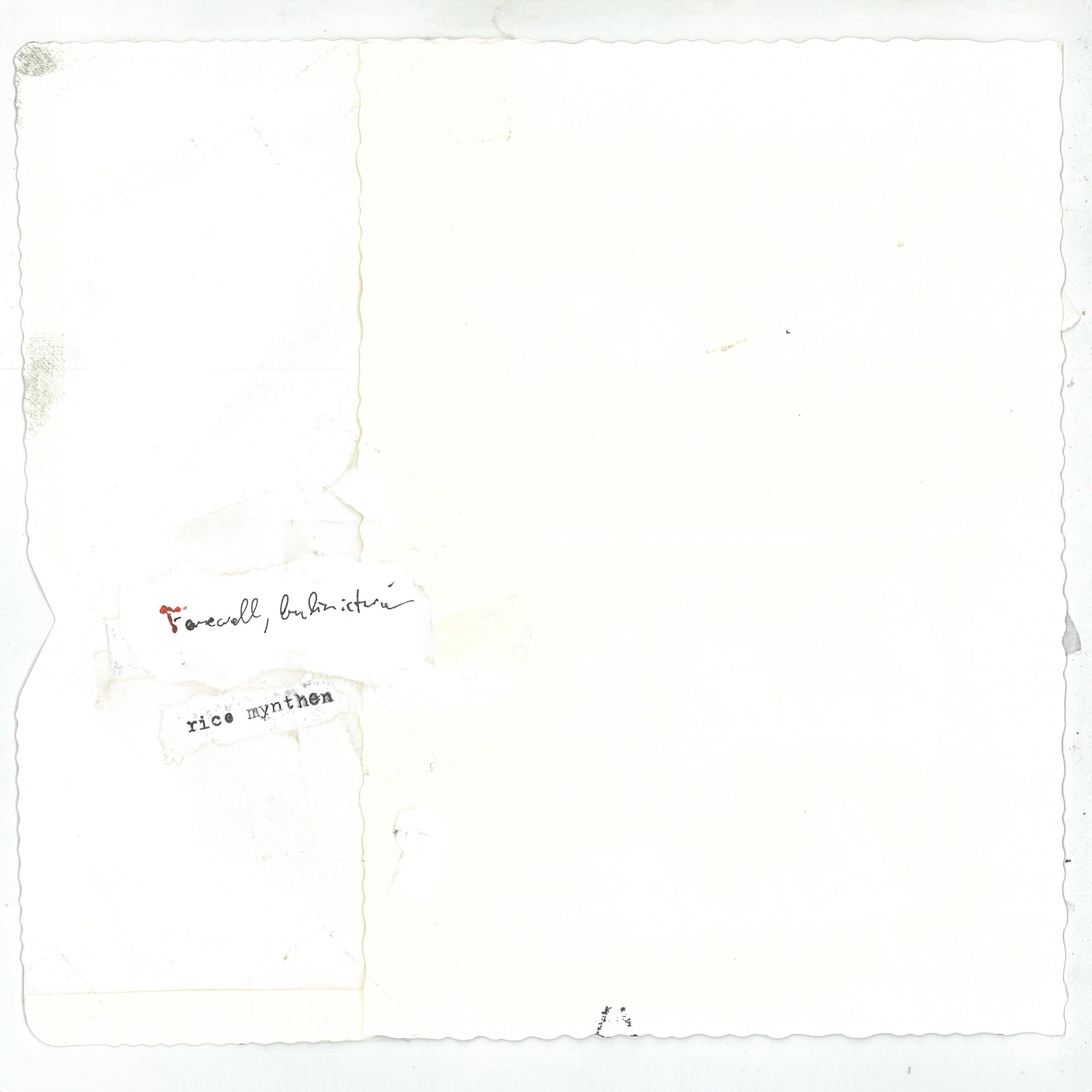 Album farewell, bulimic twin